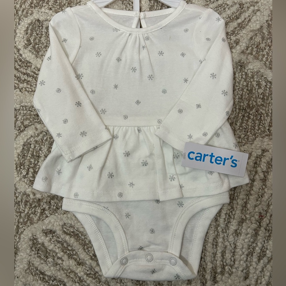 Carter’s Snowflake Onesie